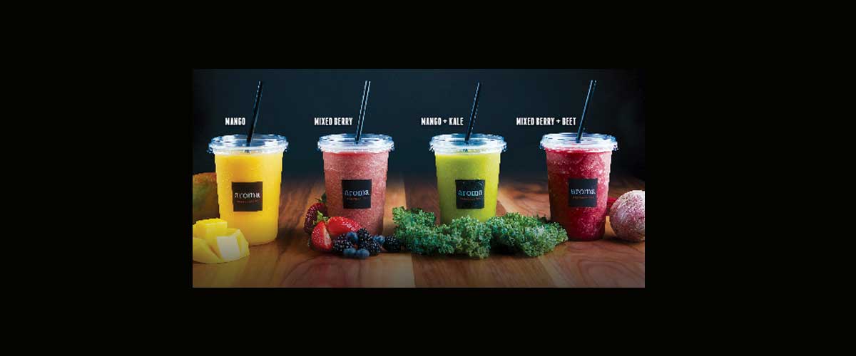 Aroma to Host Free Smoothie Event
