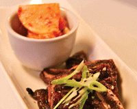 organic sprin creek beef short ribs from Calgary's Anjou restaurant