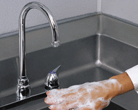 Sanitation in foodservice-washing-hands