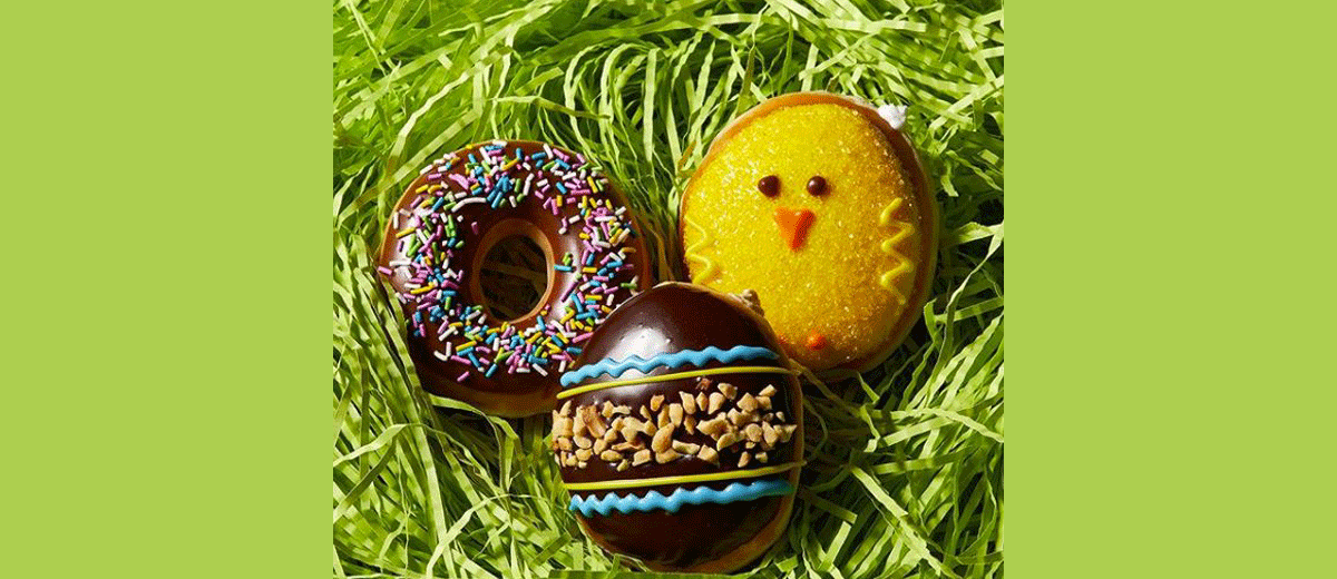 Krispy Kreme Unveils New Reese’s Peanut Butter Egg Doughnut for Spring