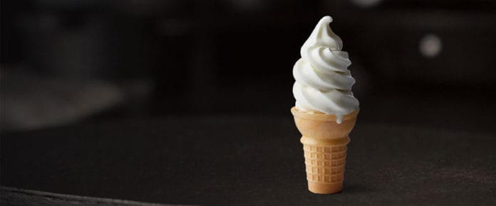 McDonald's ice cream cone