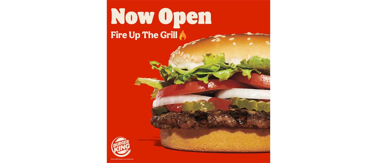 What time store burger king open
