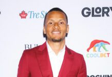 Andre De Grasse at Family Foundation Event