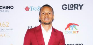 Andre De Grasse at Family Foundation Event