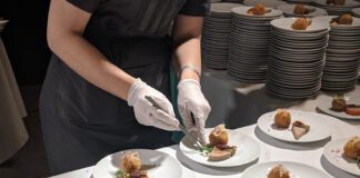 Westin Bayshore kitchen party