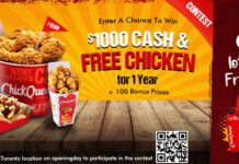 ChickenQueen Toronto opening day promotional event