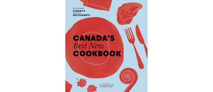 Destination Canada and Air Canada cookbook cover