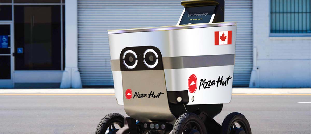 Pizza Hut Canada Partners With Serve Robotics