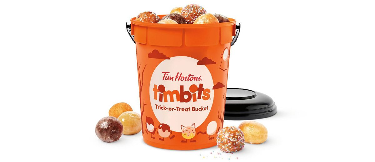 Tim Hortons Introduces Timbits TrickorTreat Bucket Foodservice and Hospitality Magazine