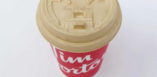 Tim Hortons coffee cup