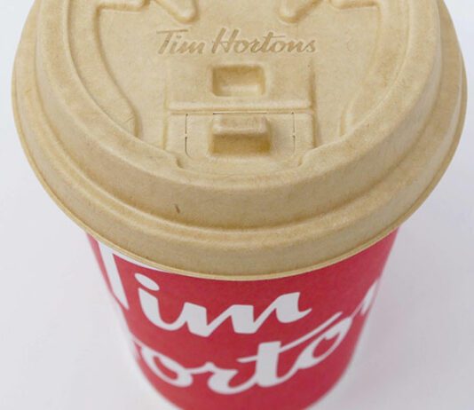 Tim Hortons coffee cup