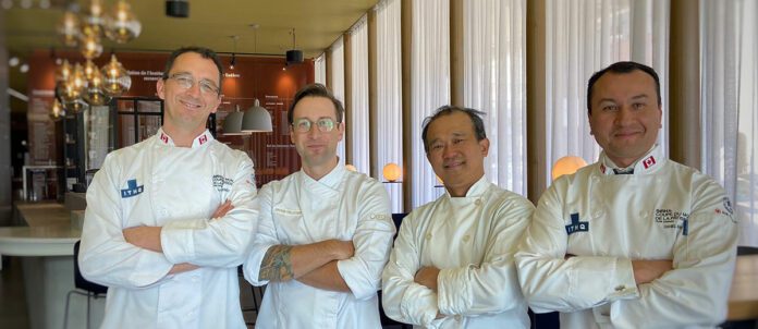 Team Canada at Prestigious Pastry Competition