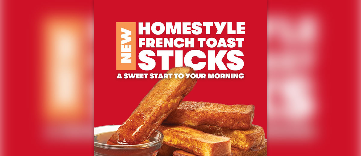 Wendy’s Introduces Homestyle French-Toast Sticks