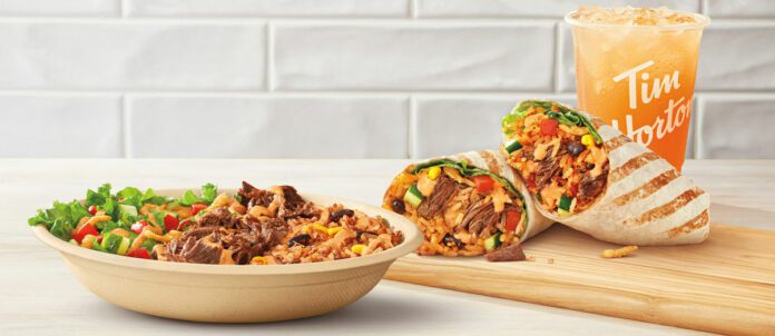 Tim Hortons Chipotle Steak Loaded Wraps and Bowls