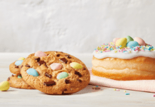 Tim Hortons Cadbury Mini Eggs Dream Doughnuts and Cookies