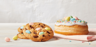Tim Hortons Cadbury Mini Eggs Dream Doughnuts and Cookies