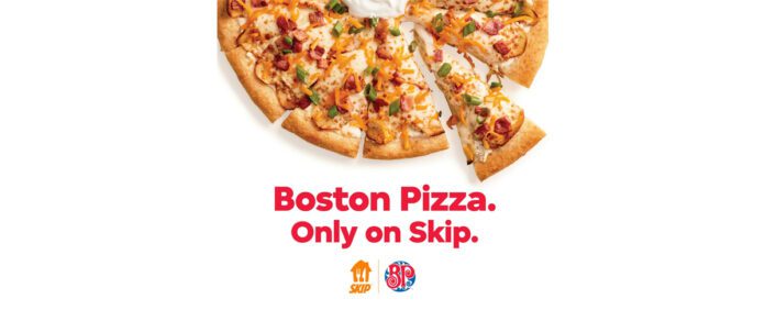 Boston Pizza Expands Partnership with SkipTheDishes