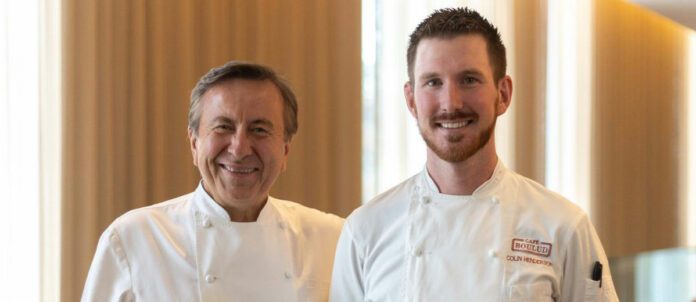 Daniel Boulud and Colin Henderson