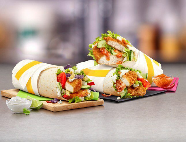 McDonald's Canada - Refreshed McWrap McDonald’s Canada McWrap lineup of Zesty Lime, Sweet Chili and Chicken & Bacon