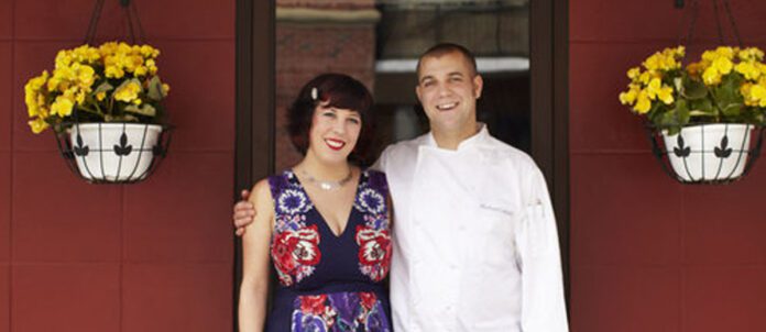 Chefs Michael Caballo and Tobey Nemeth