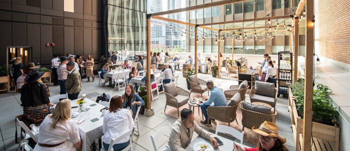 The Dorian Hotel, Third-Floor Patio Space