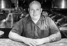 Chef Hans Vogels at DASHA Restaurant in Toronto