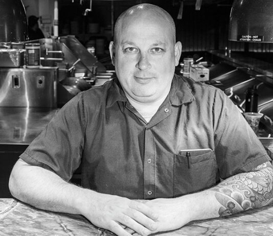 Chef Hans Vogels at DASHA Restaurant in Toronto