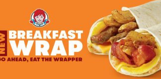 New Wendy’s Breakfast wraps