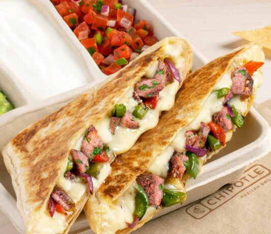 Chipotle’s Fan-Favourite Carne Asada Quesadilla