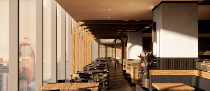 Oliver & Bonacini Aera Restaurant Rendering