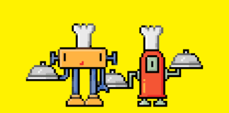 8 Bit Sprites of Cartoon Chefs