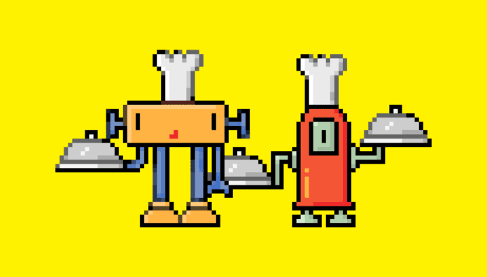 8 Bit Sprites of Cartoon Chefs