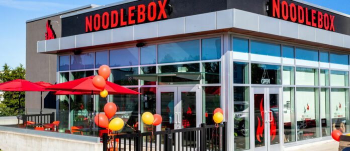 Photo of Noodlebox restaurant outside of builder