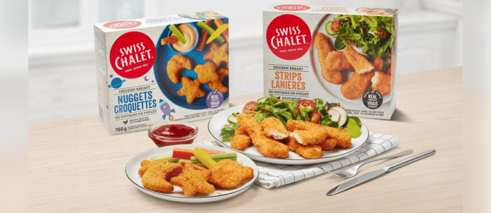 Swiss Chalet new grocery lineup Chicken Nuggets and Chicken Strips