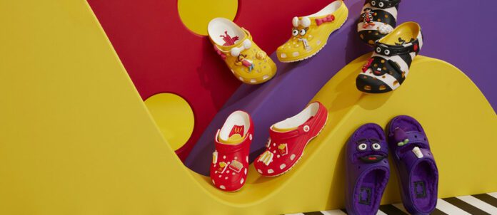 McDonald's and Crocs throwback, limited-edition collection inspired by Grimace, Birdie and Hamburglar