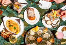 Plate full of dishes from Joneses