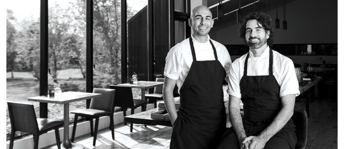 Co-owners and co-chefs Daniela Hadida (left) and Eric Robertson
