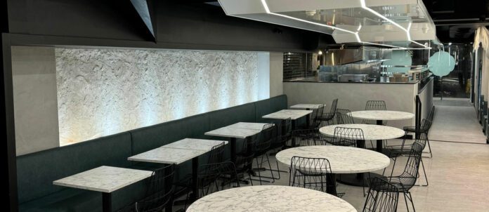 Naan Kabob Dining Area at Restaurant