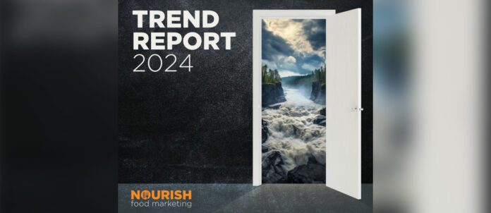 Nourish Food Marketing - Trend Report 2024 Cover