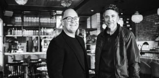 (L to R): Rocco Agostino Executive Chef/Partner; Max Rimaldi, Founder and CEO;