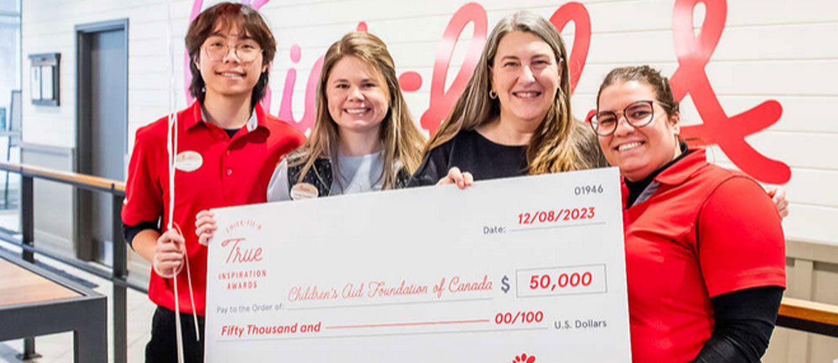 Canadian NonProfits Receive ChickfilA Grants Foodservice and