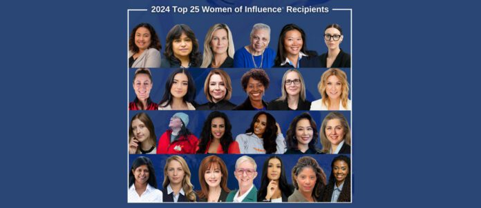 2024 Top 25 women in Influence Recipients