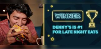 Denny’s Canada Wins 2024 Best “Late Night Eats” in Vancouver Award