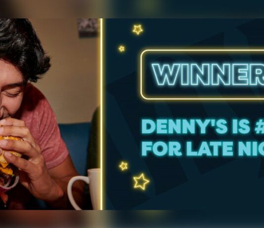 Denny’s Canada Wins 2024 Best “Late Night Eats” in Vancouver Award