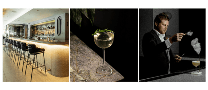 Collage of Botanist Bar photos