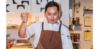 Photo of Chanthy Yen of Bacaro cooking at restaurant