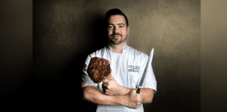 Chop Steakhouse & Bar Executive chef Stephen Clark