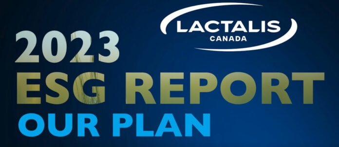 Lactalis Canada 2024 ESG Report Cover
