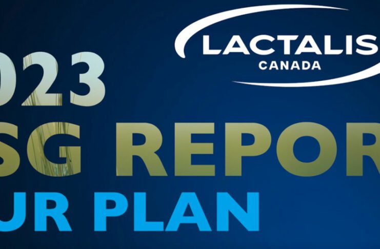 Lactalis Canada 2024 ESG Report Cover