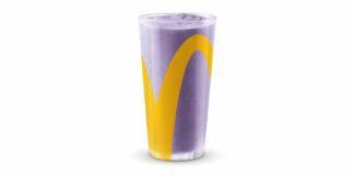 Grimace Shake from McDonald's